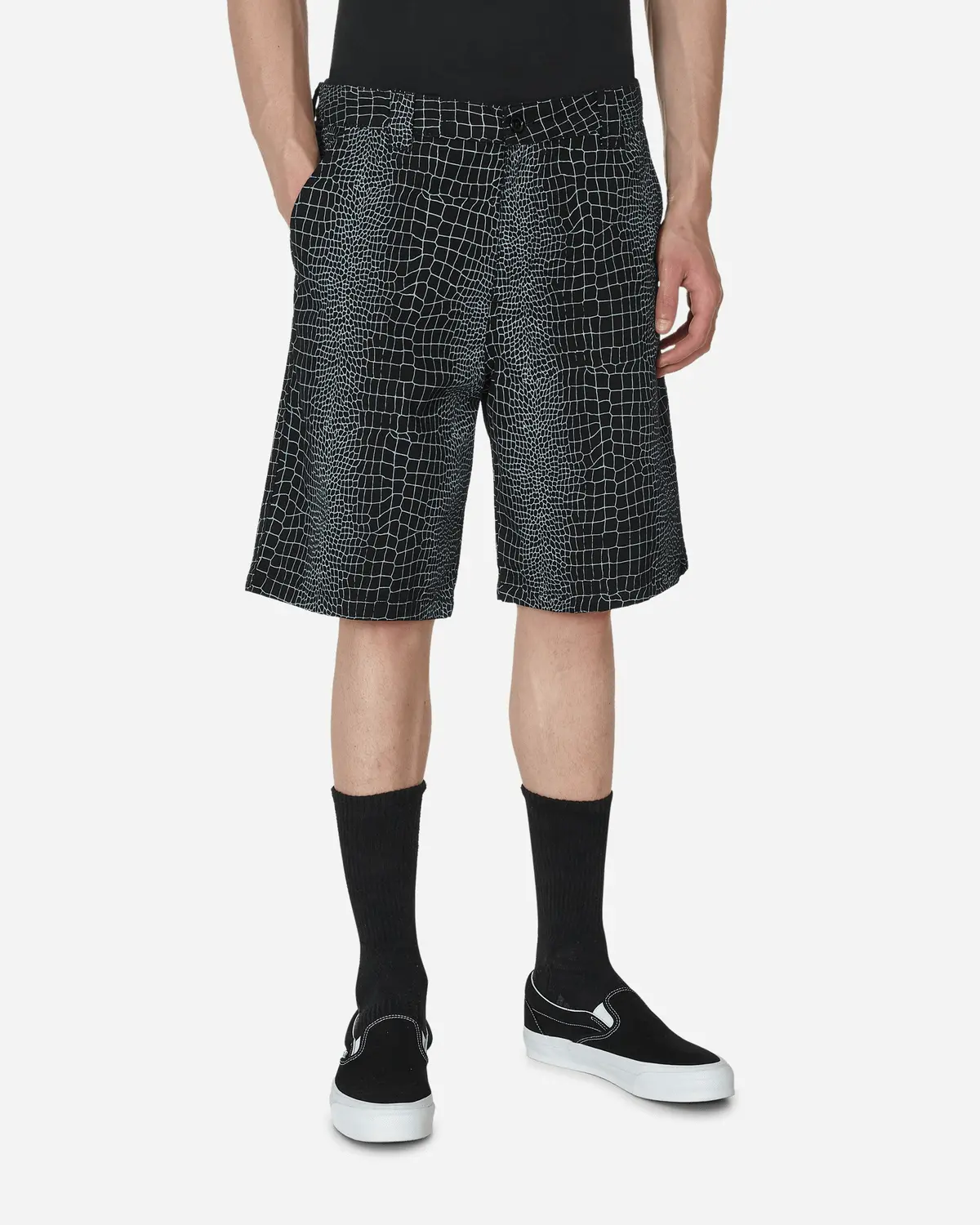 Crocodile Shorts Black 1