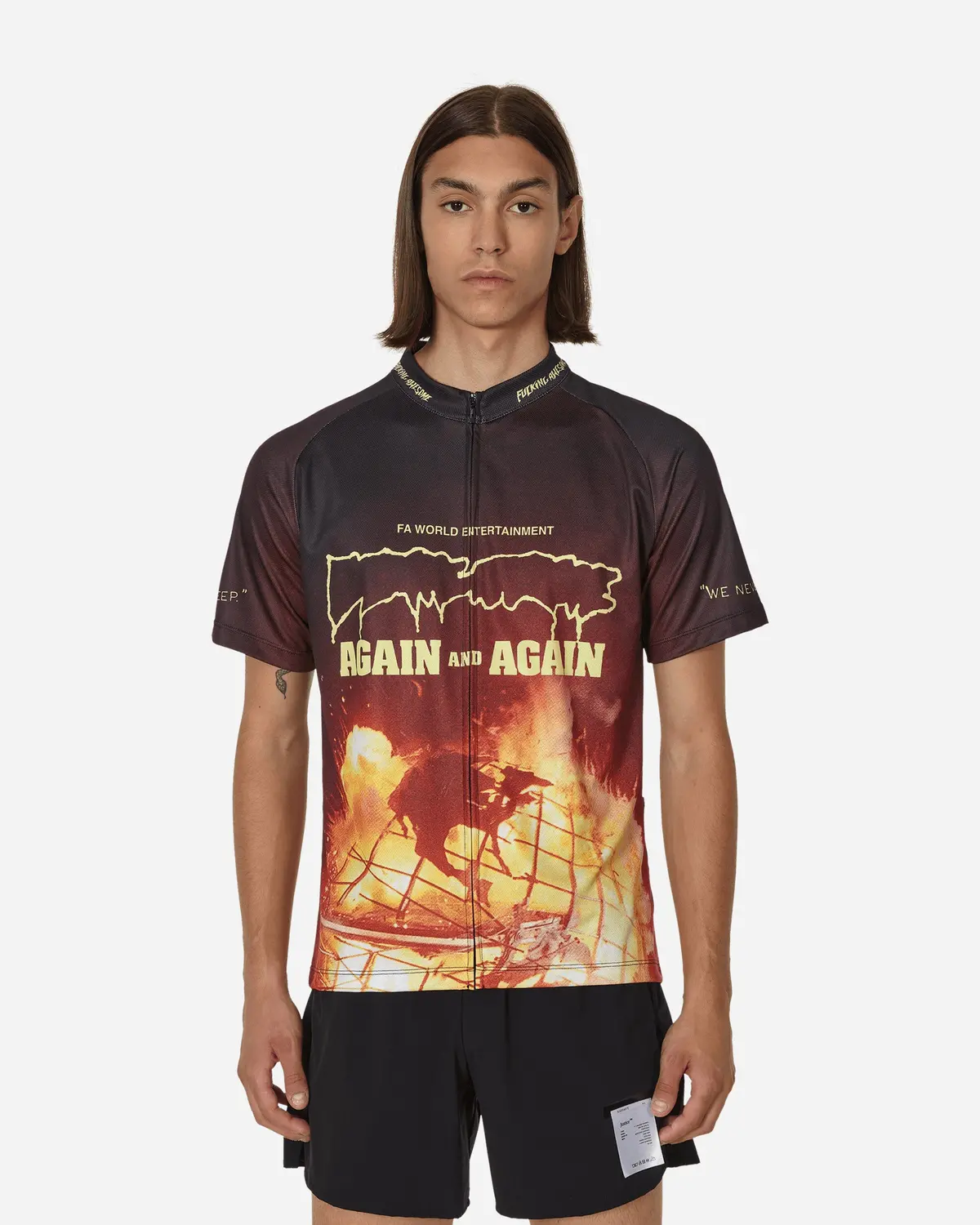 On Your Left Cycling Top Black 1