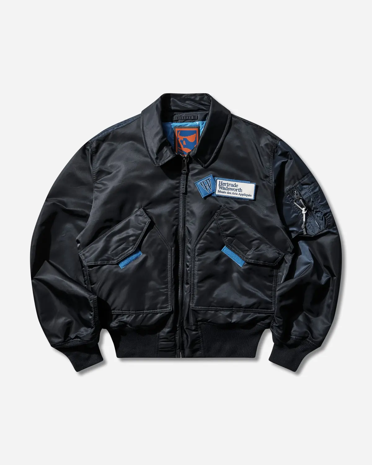 Alpha Industries Cwu-45 Bomber Jacket Rep Navy 1