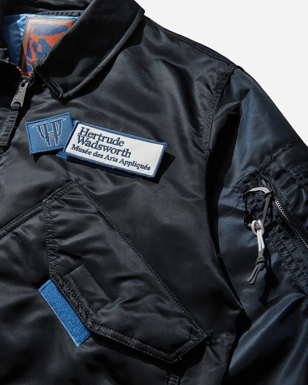 Alpha Industries Cwu-45 Bomber Jacket Rep Navy 3