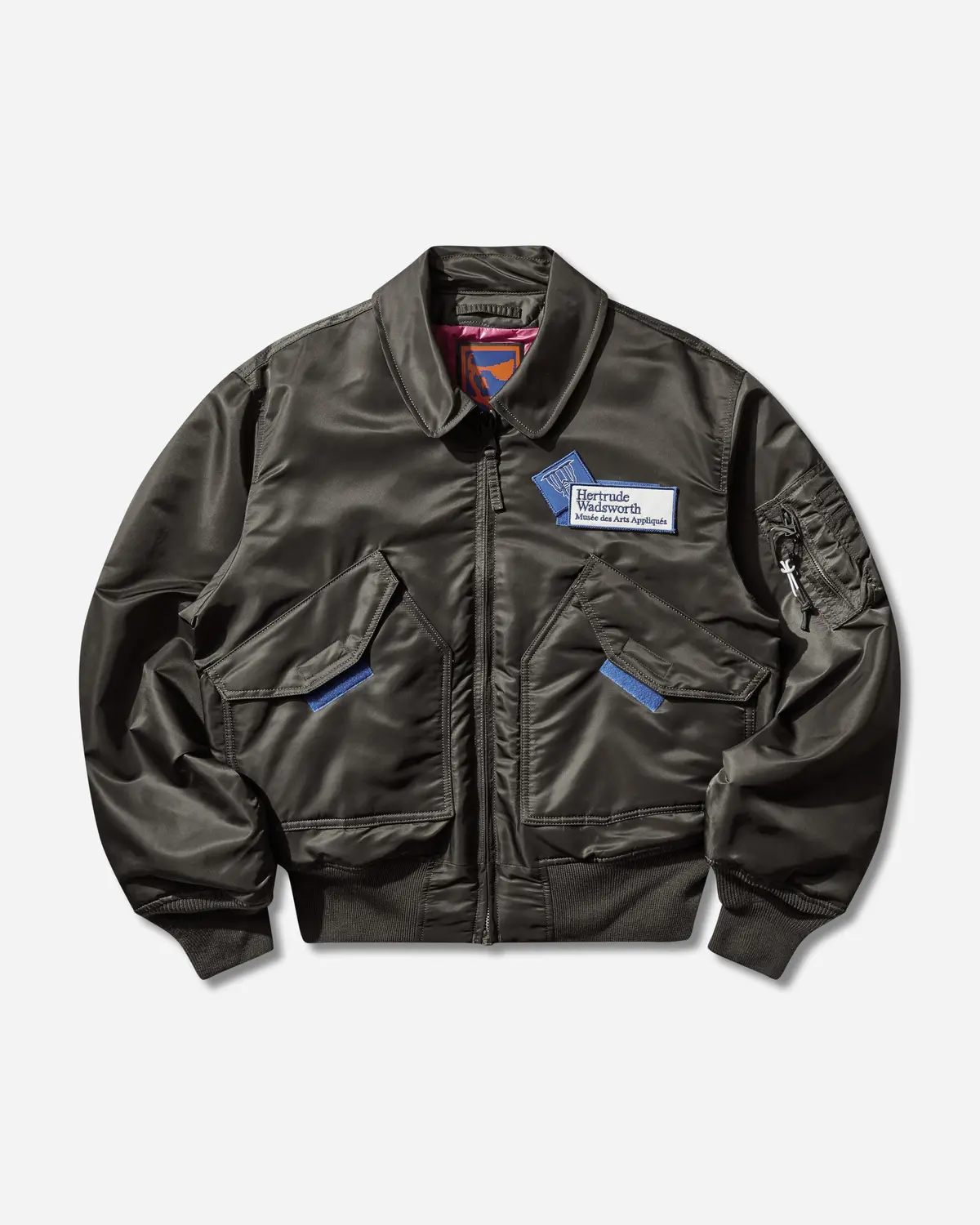 Alpha Industries Cwu-45 Bomber Jacket Rep Grey 1