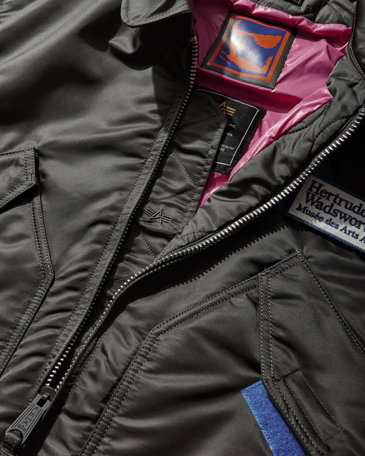Alpha Industries Cwu-45 Bomber Jacket Rep Grey 3