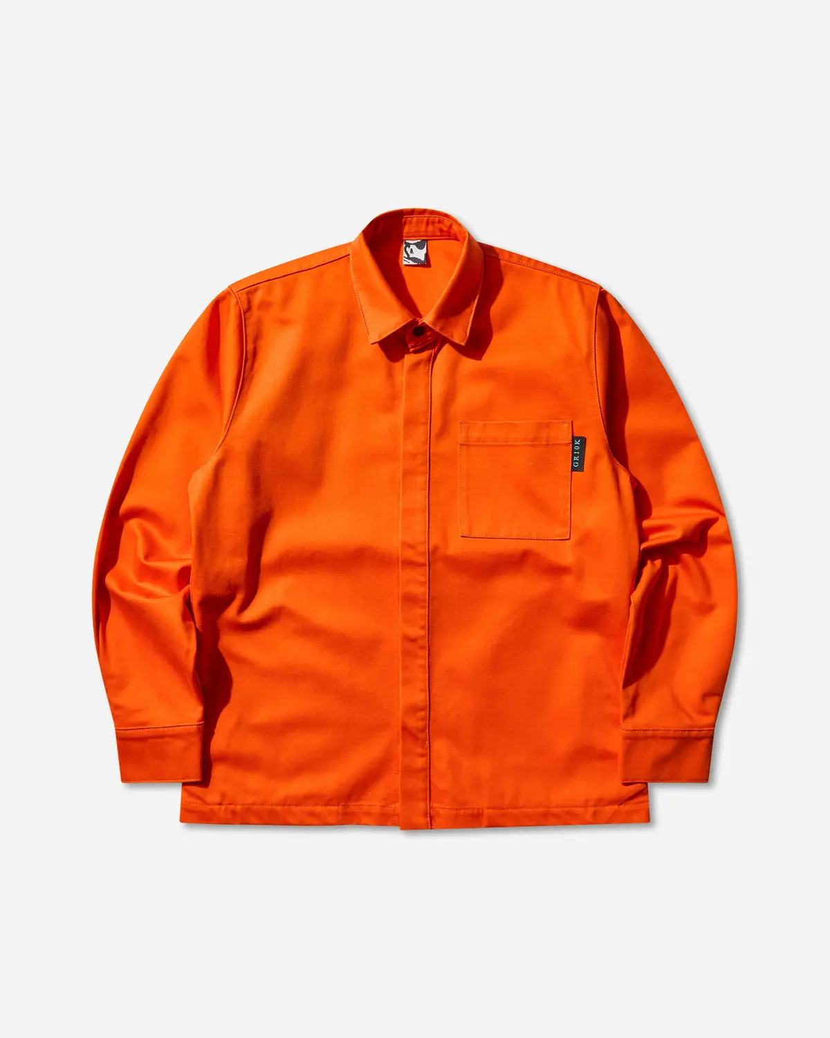 Men's Fr Washed Heavy Shirt Bishop Orange 1