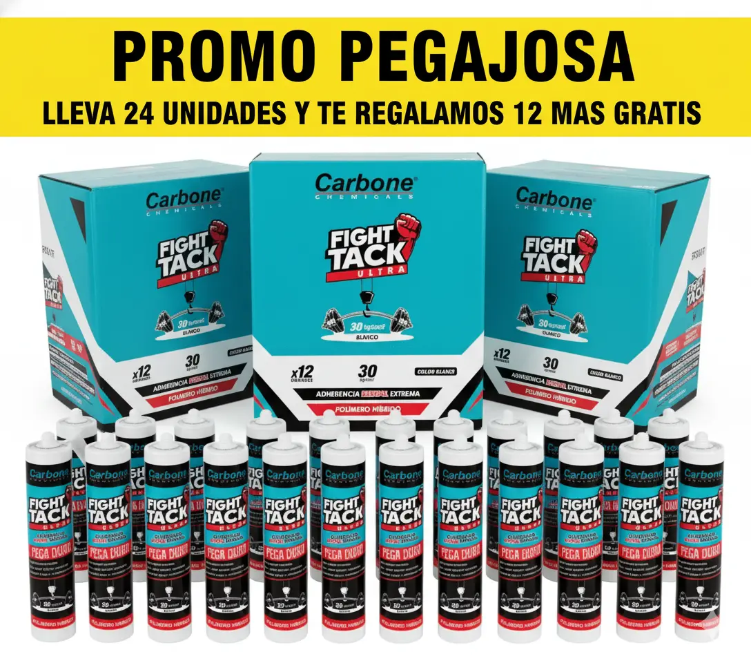 High Tack Carbone Fight Ultra Promo Pegajosa Lleva 24 Y Te Regalamos 12 (Combo 36 Unidades  3 Cajas De 12 Unidades) (Solo Venta Online) 1