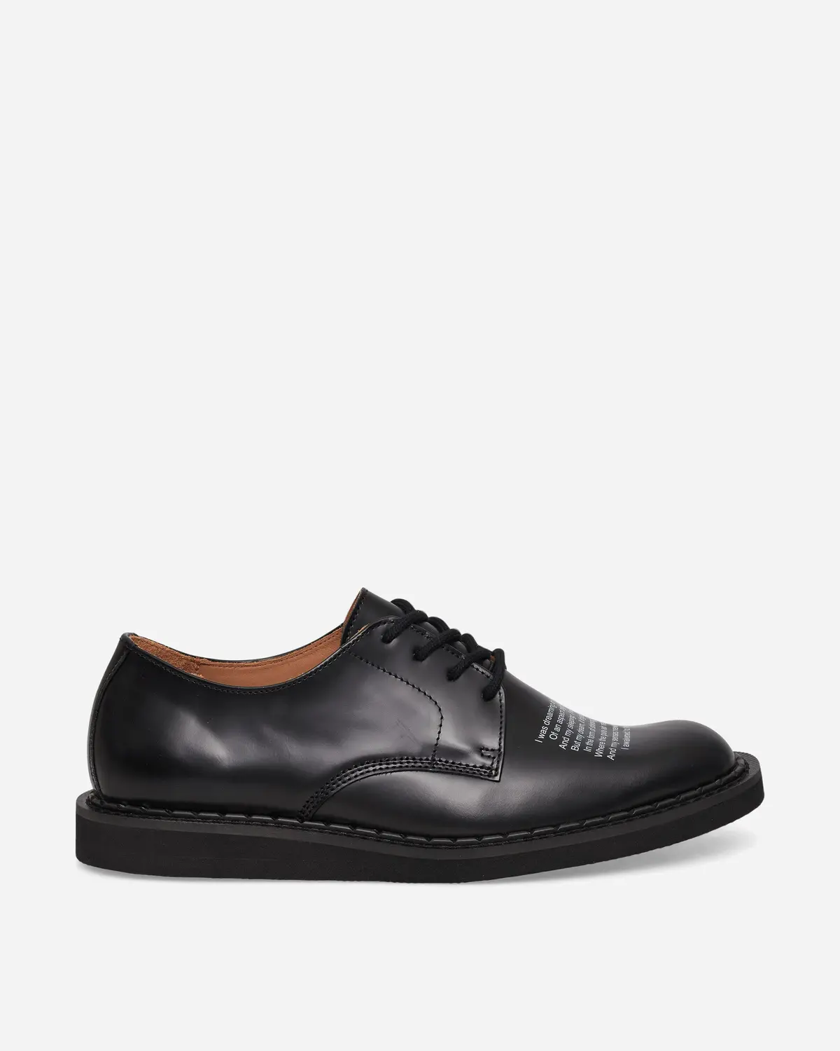 Undercover People Have The Power Derby Shoes Black 1