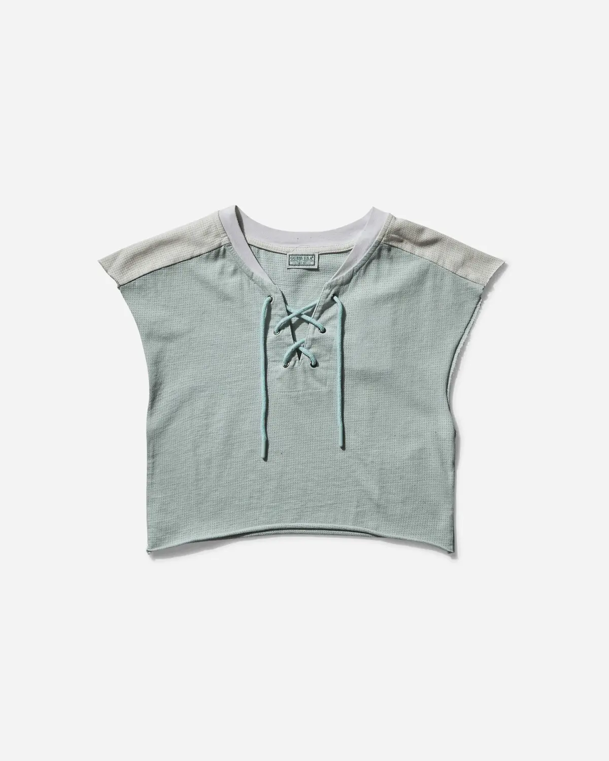 Women's Piqué Mesh T-Shirt Minty Green 1