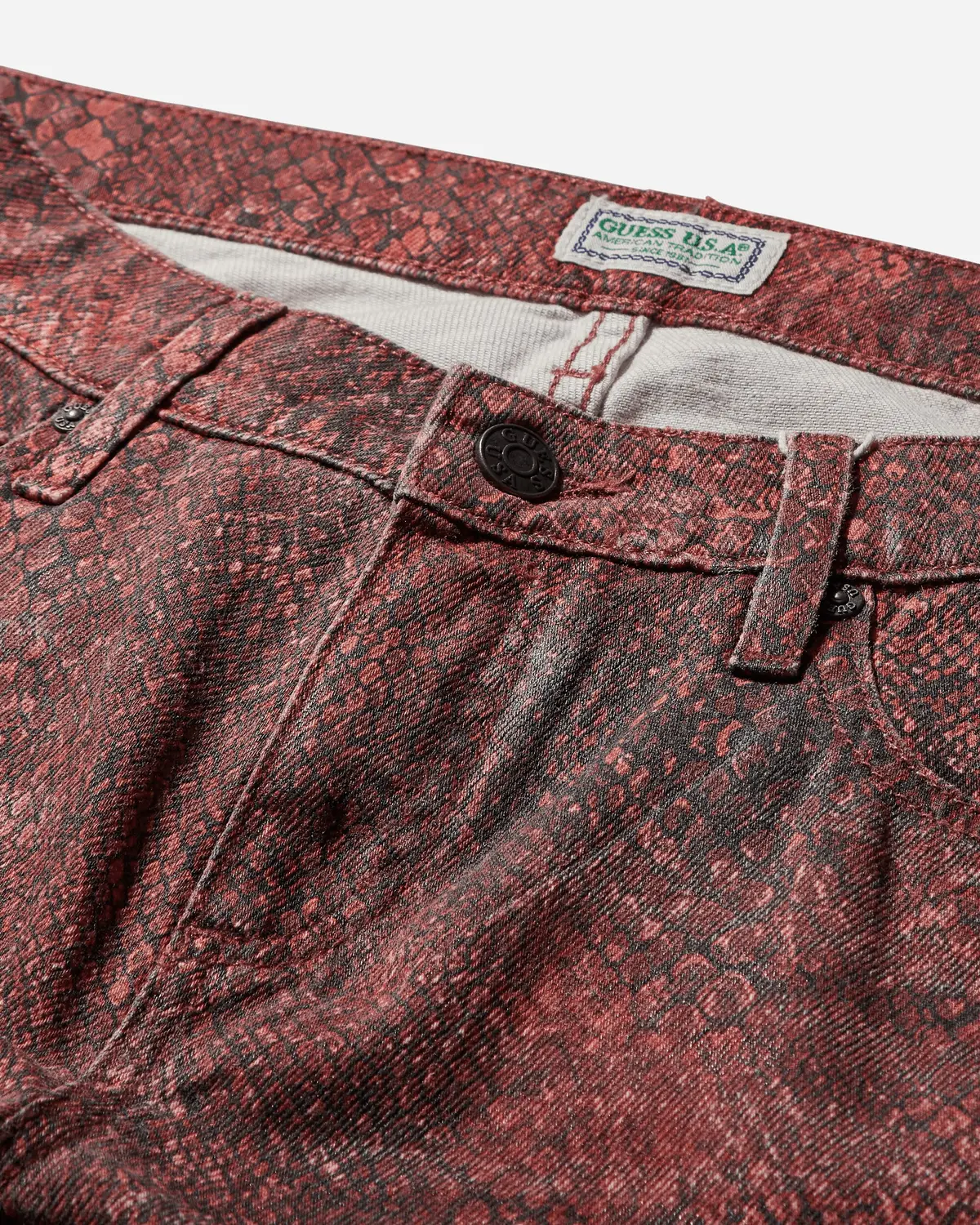 Women's Printed Straight Pants Petite 3
