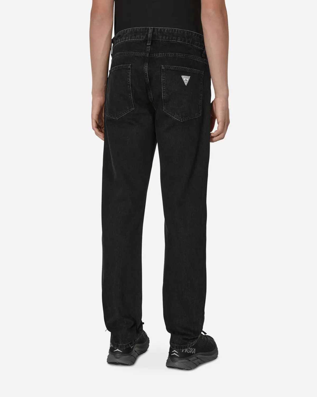 Straight Denim Pants Black 3
