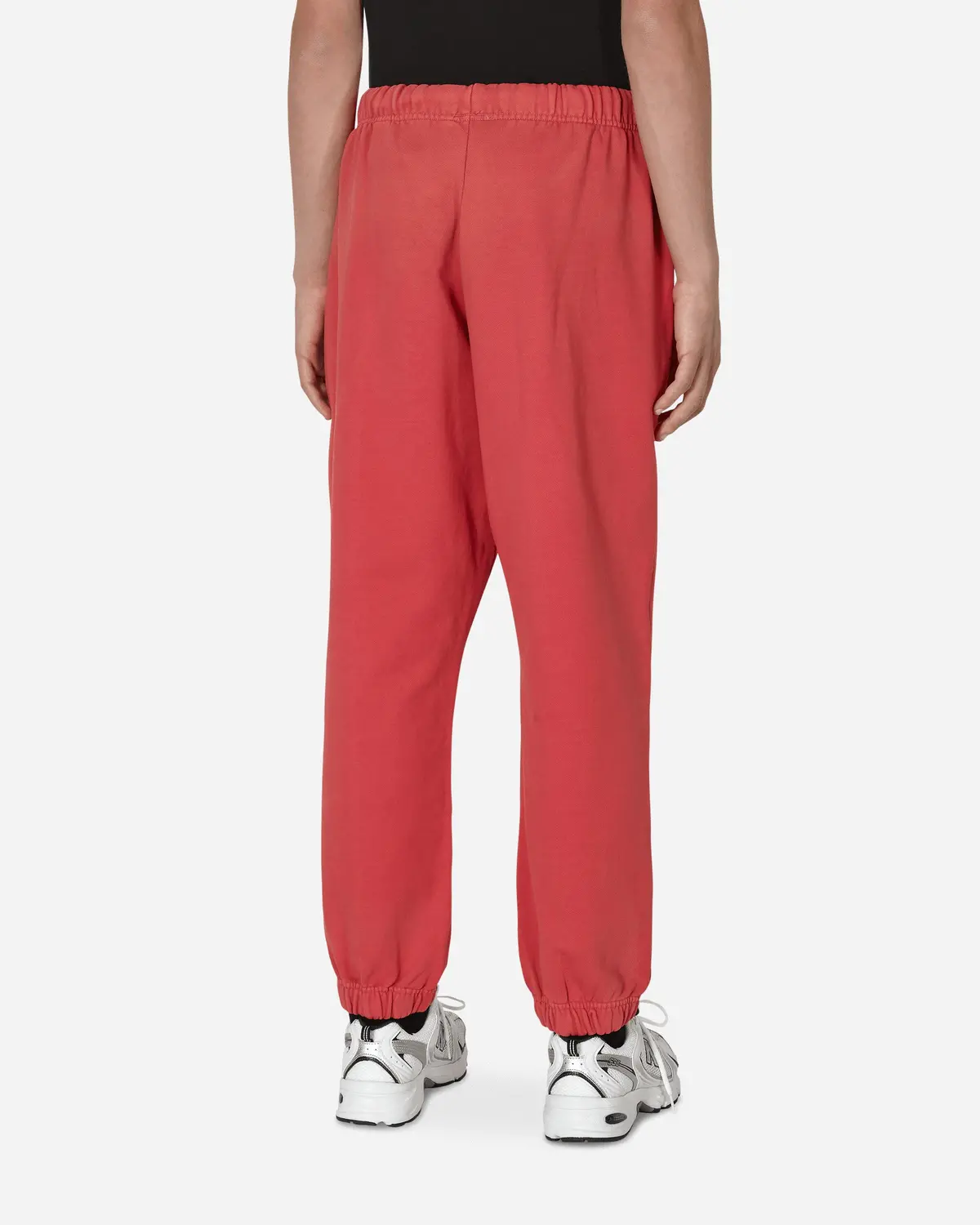 Washed Terry Sweatpants Red 3