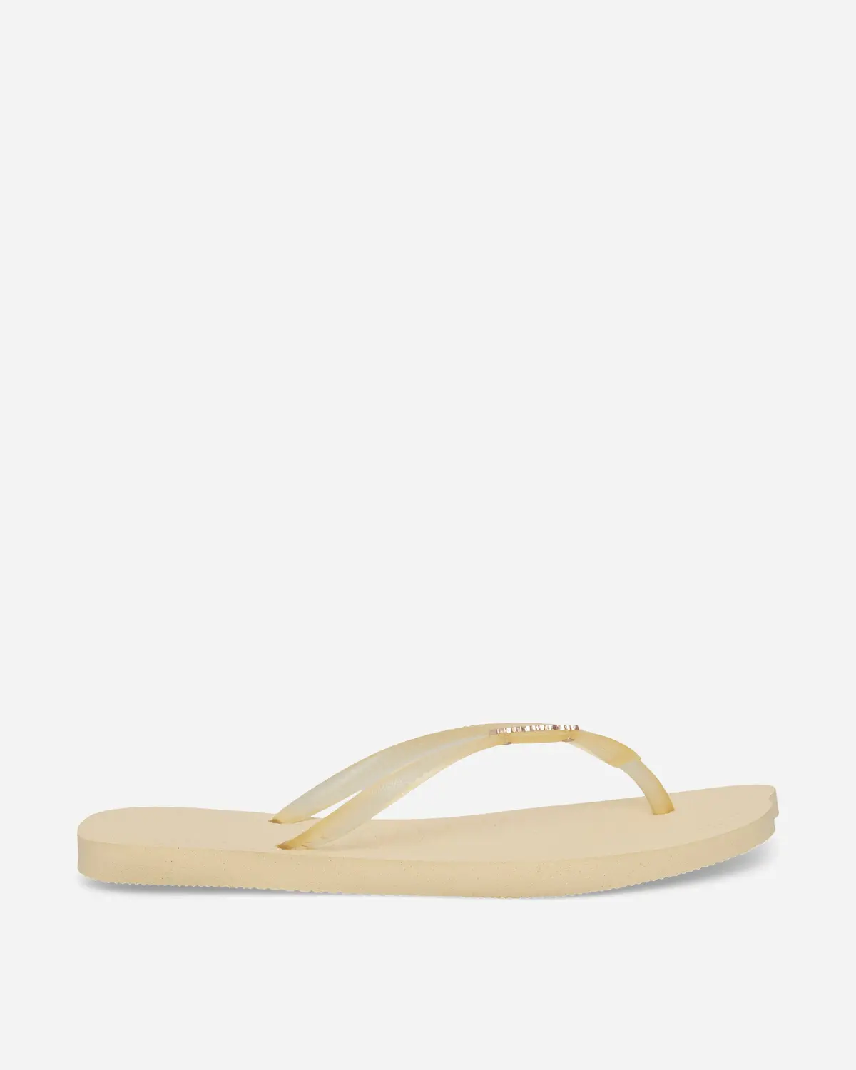 Women's Slim Split Flip Flops Buttercream 1