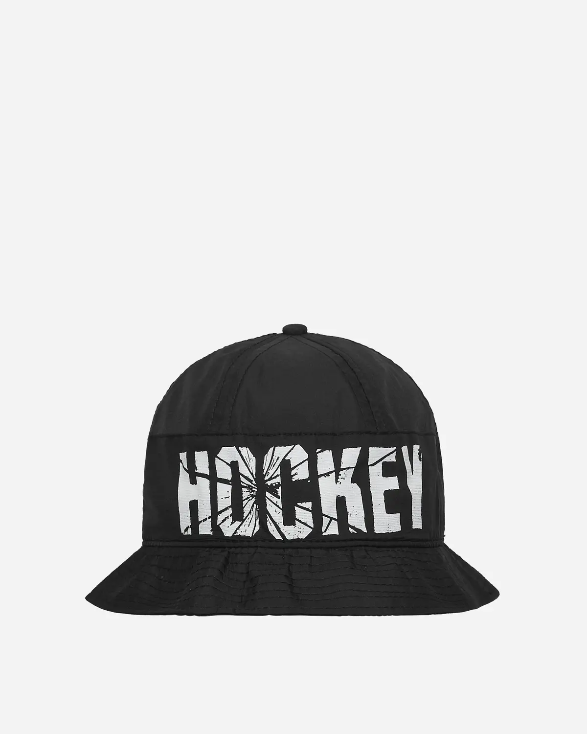 Crinkle Bell Bucket Hat Black 1