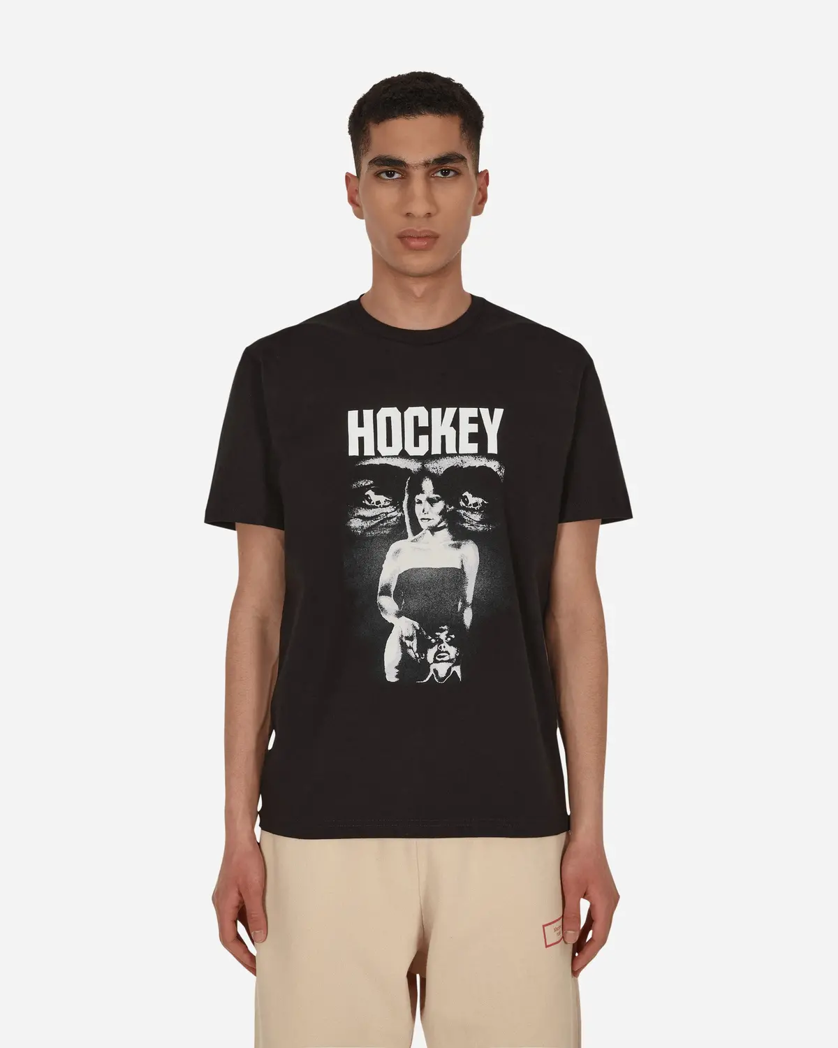 Hp Synthetic T-Shirt Black 1