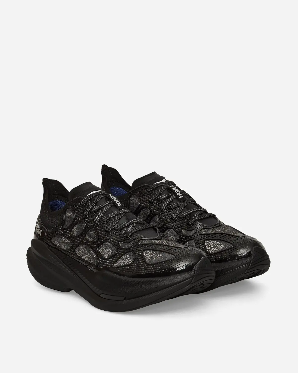 Mach X Caged Sneakers Black / Midnight Blue 2