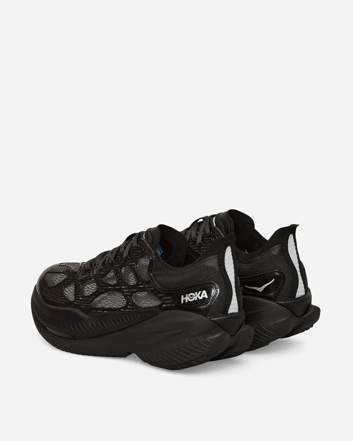 Mach X Caged Sneakers Black / Midnight Blue 4
