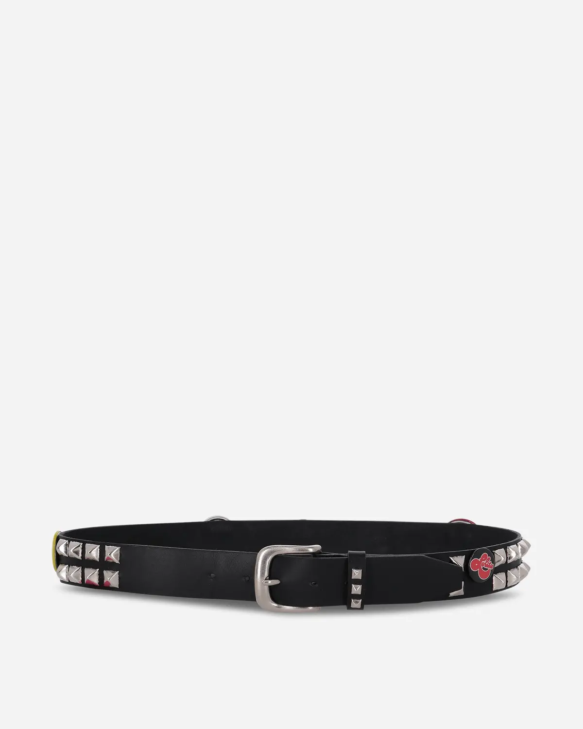 Studs Badges Fever Belt Black 1