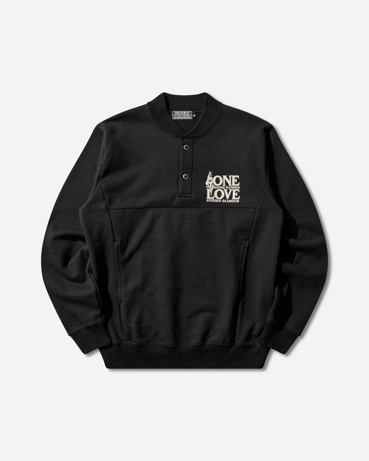 Men's One Love Sweatshirt Black 1