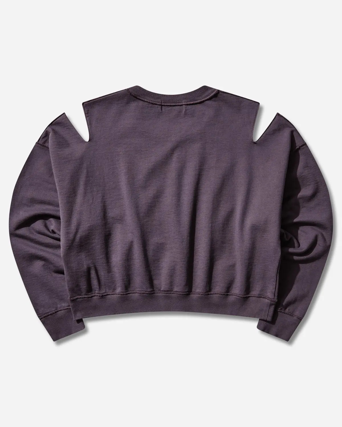 Women's Hysteric's Lovetrap Short Sweatshirt Purple 2