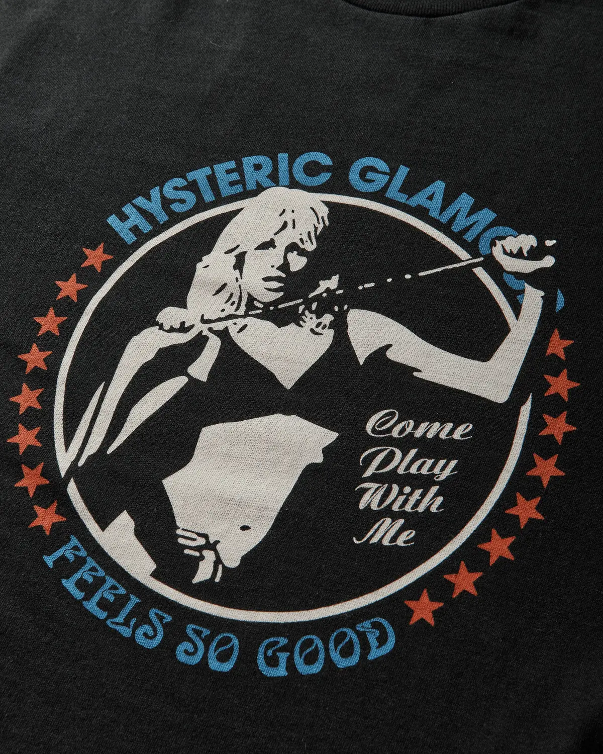Men's Come Play With Me Longsleeve T-Shirt Black 3