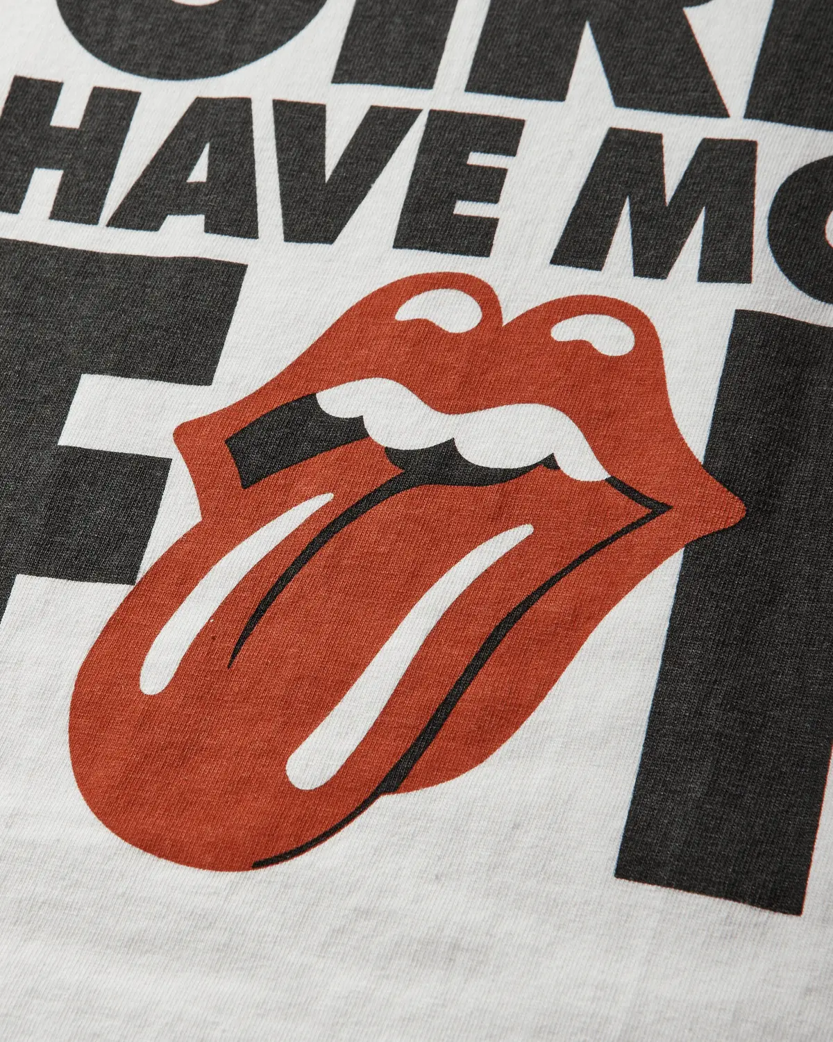 Men's The Rolling Stones Have More Fun 3/4 Sleeve T-Shirt White 4
