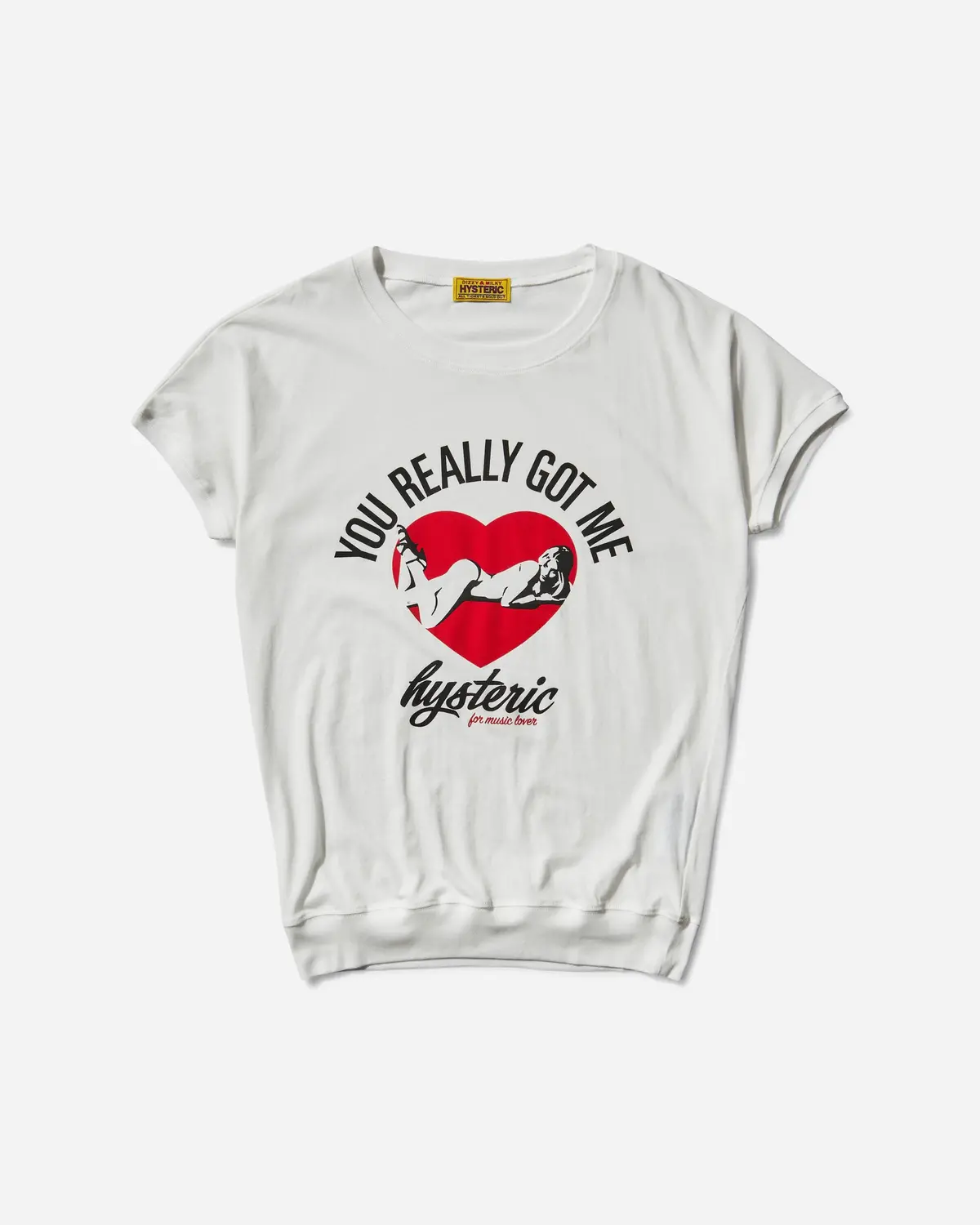 Women's Music Lover T-Shirt White 1
