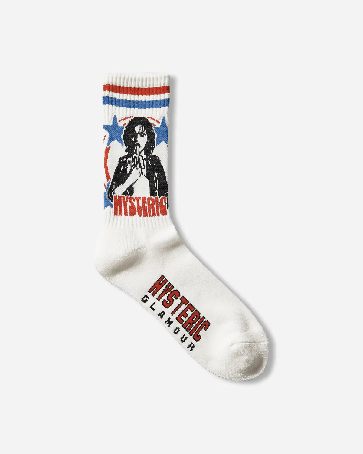 Woman Banana Sports Socks White 1