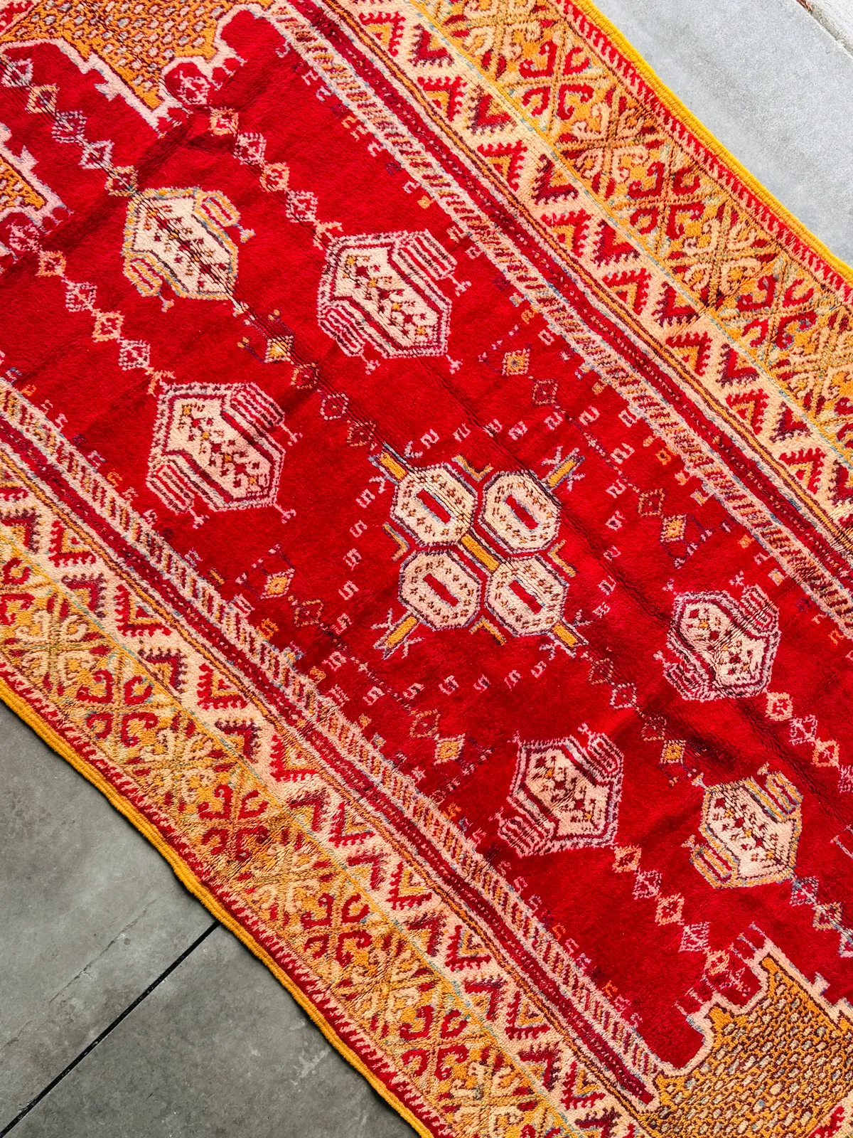 Vintage Ouazguita Moroccan Rug (7' 3" X 4’ 7”) 1