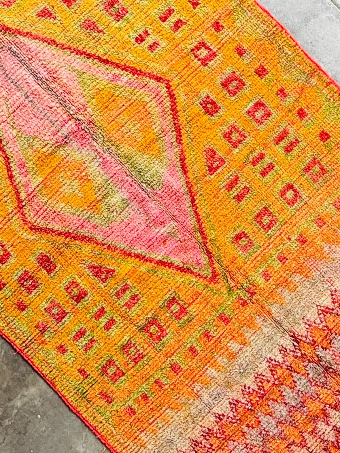 Vintage Ouazguita Moroccan Rug (11' 8" X 4’ 6”) 1