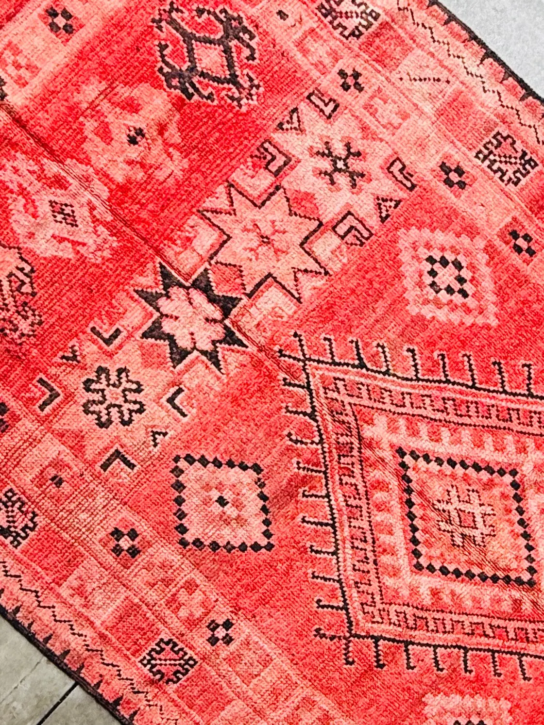 Vintage Boujad Moroccan Rug (11' 8" X 5’ 1”) 1