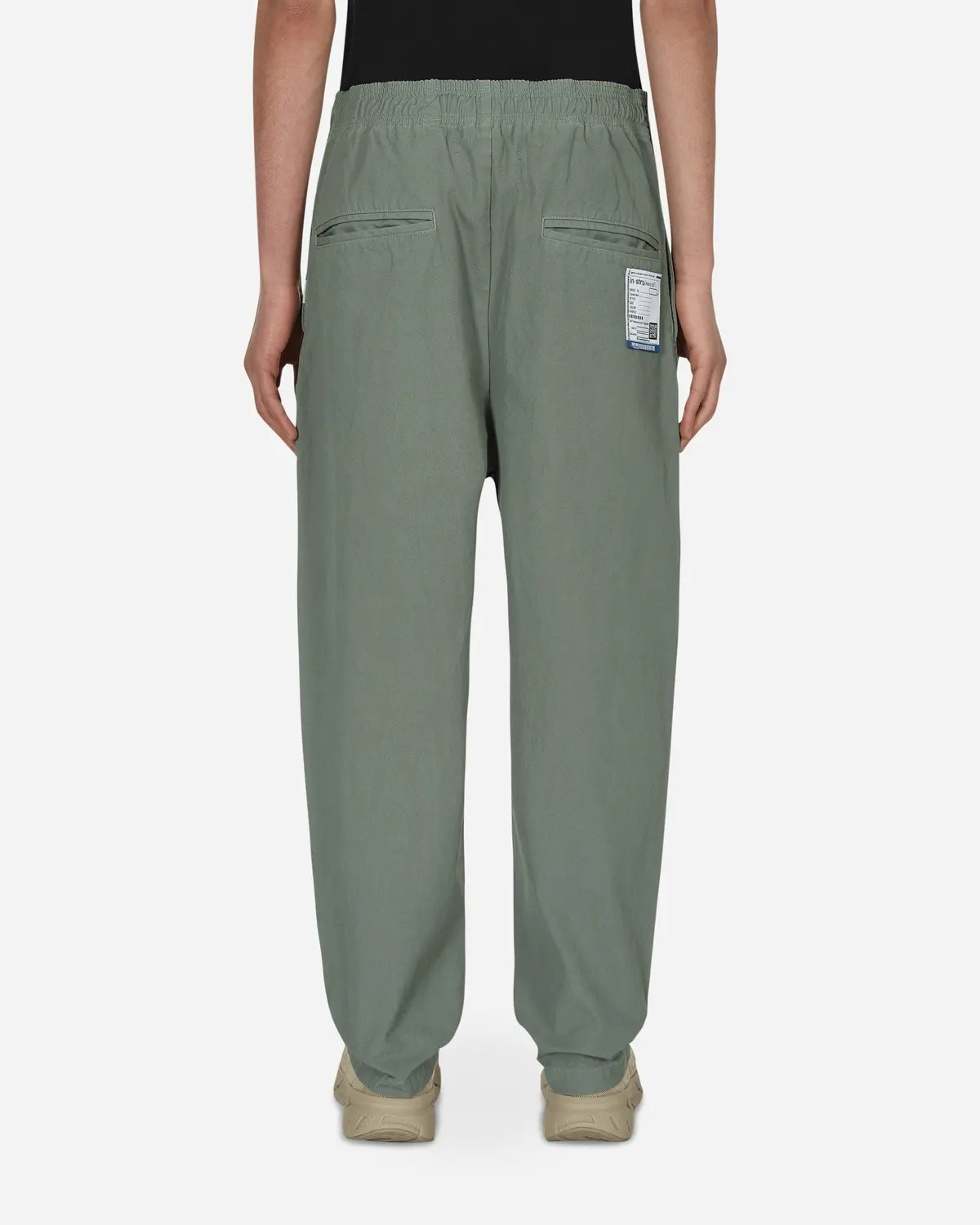 No Side Seam Long Pants Green 3