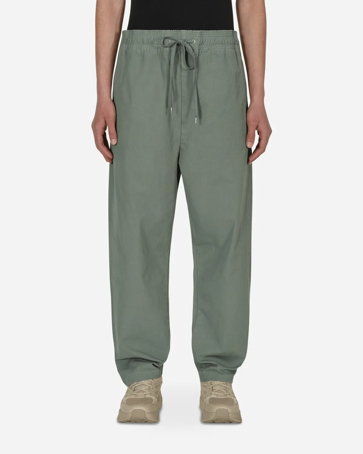 No Side Seam Long Pants Green 1