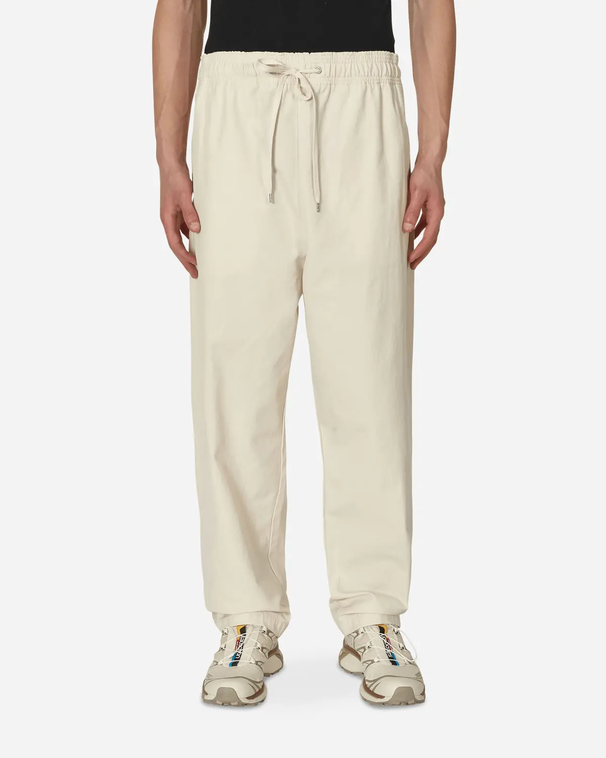 No Side Seam Long Pants White 1