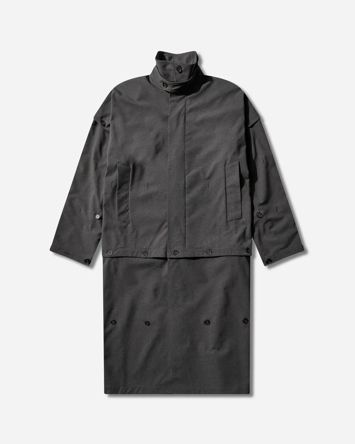Men's Charlotte Coat Panarea Grey 1