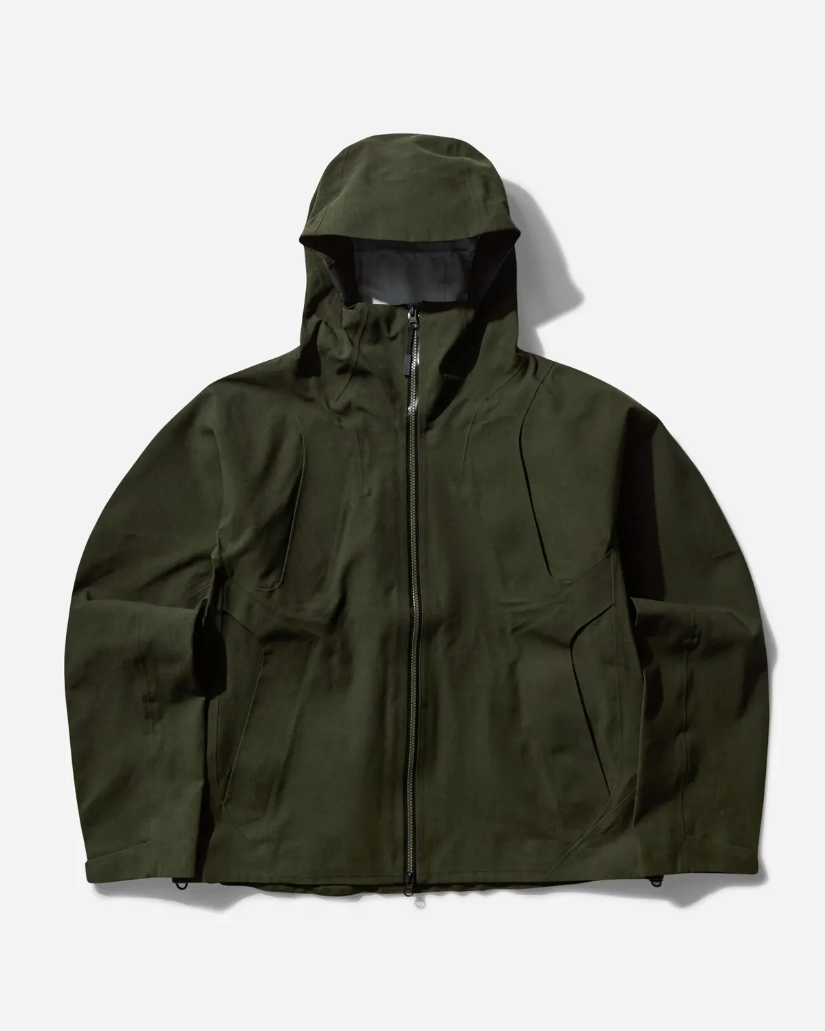 Men's Goldwin Spiber 3L Shell Jacket Olive 1
