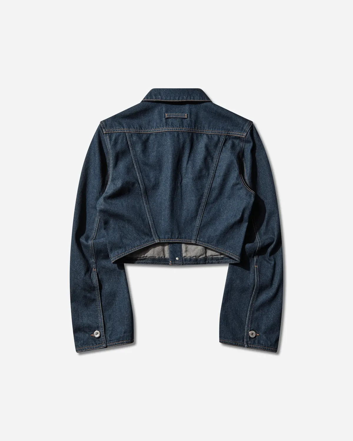 Women's Trompe L'œil Denim Jacket Indigo 2