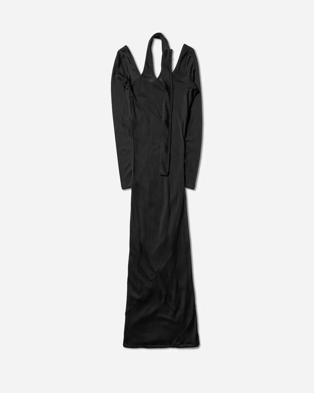 Women's Piercing Longsleeve Dress Black 2