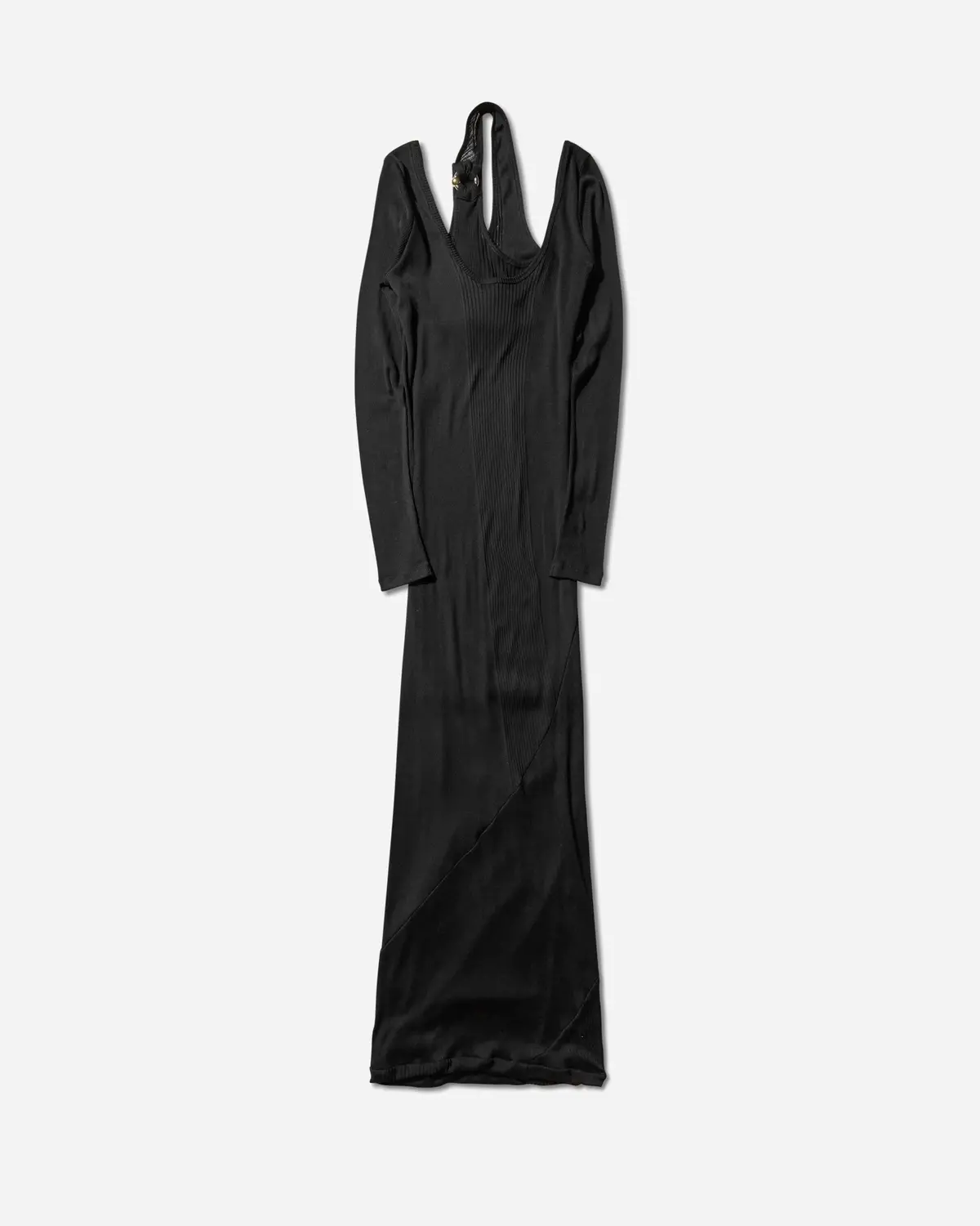 Women's Piercing Longsleeve Dress Black 1