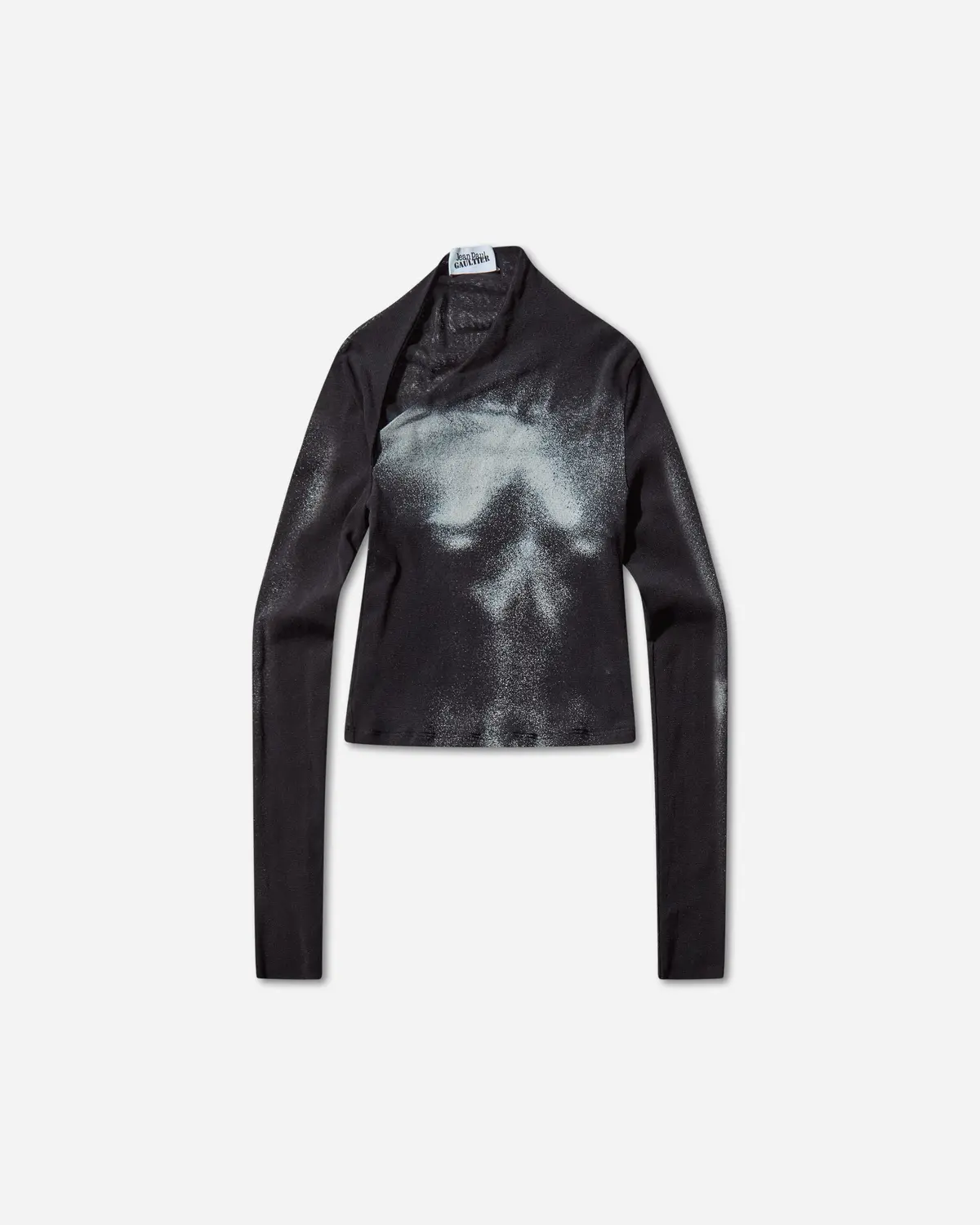Women's Body Dust Crop Top Black / Silver 1