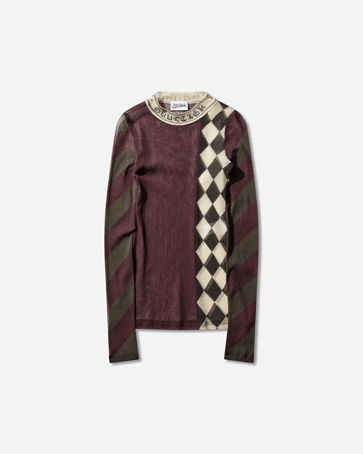 Women's Patchwork Top Multicolor 1
