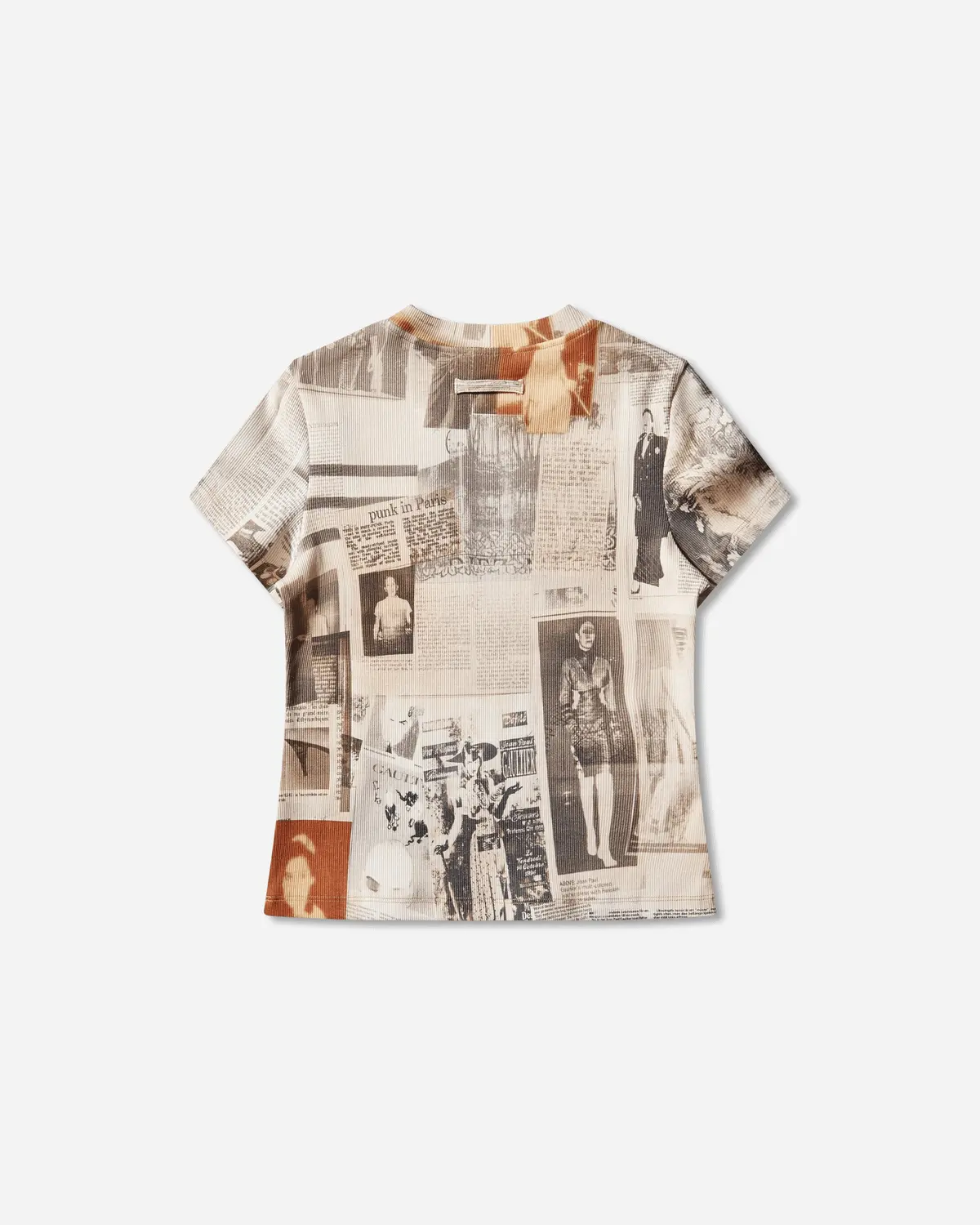 Women's Cotton Journal T-Shirt Ecru 2