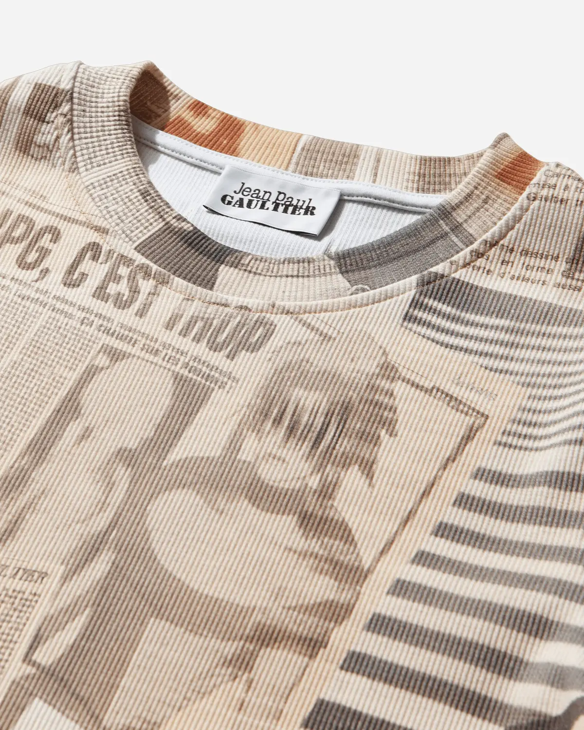 Women's Cotton Journal T-Shirt Ecru 3