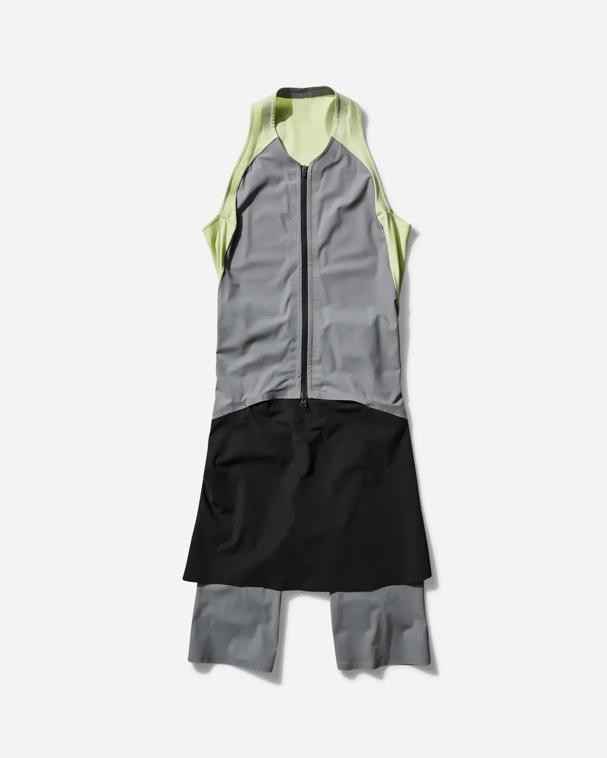 Women's Sprint Dress Lime Cream / Grey 1