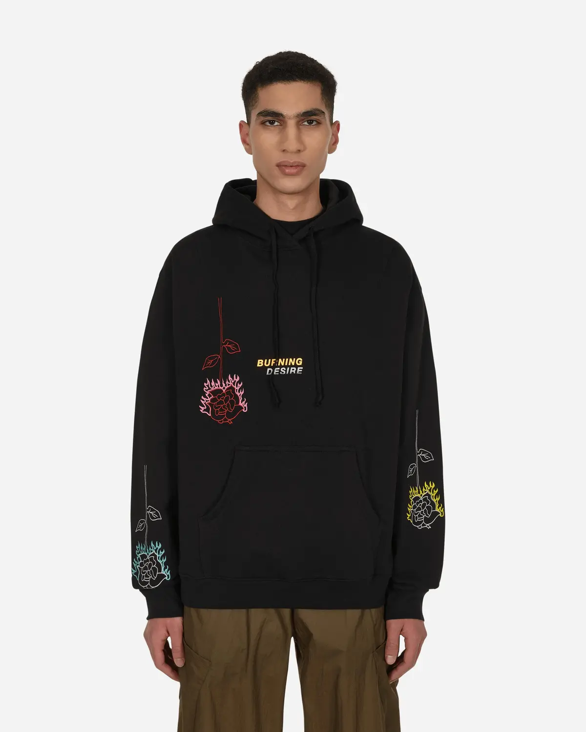 Slam Jam Syd Hooded Sweatshirt Black 1