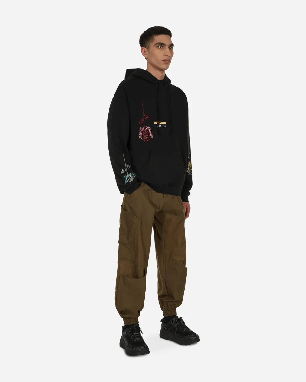 Slam Jam Syd Hooded Sweatshirt Black 4