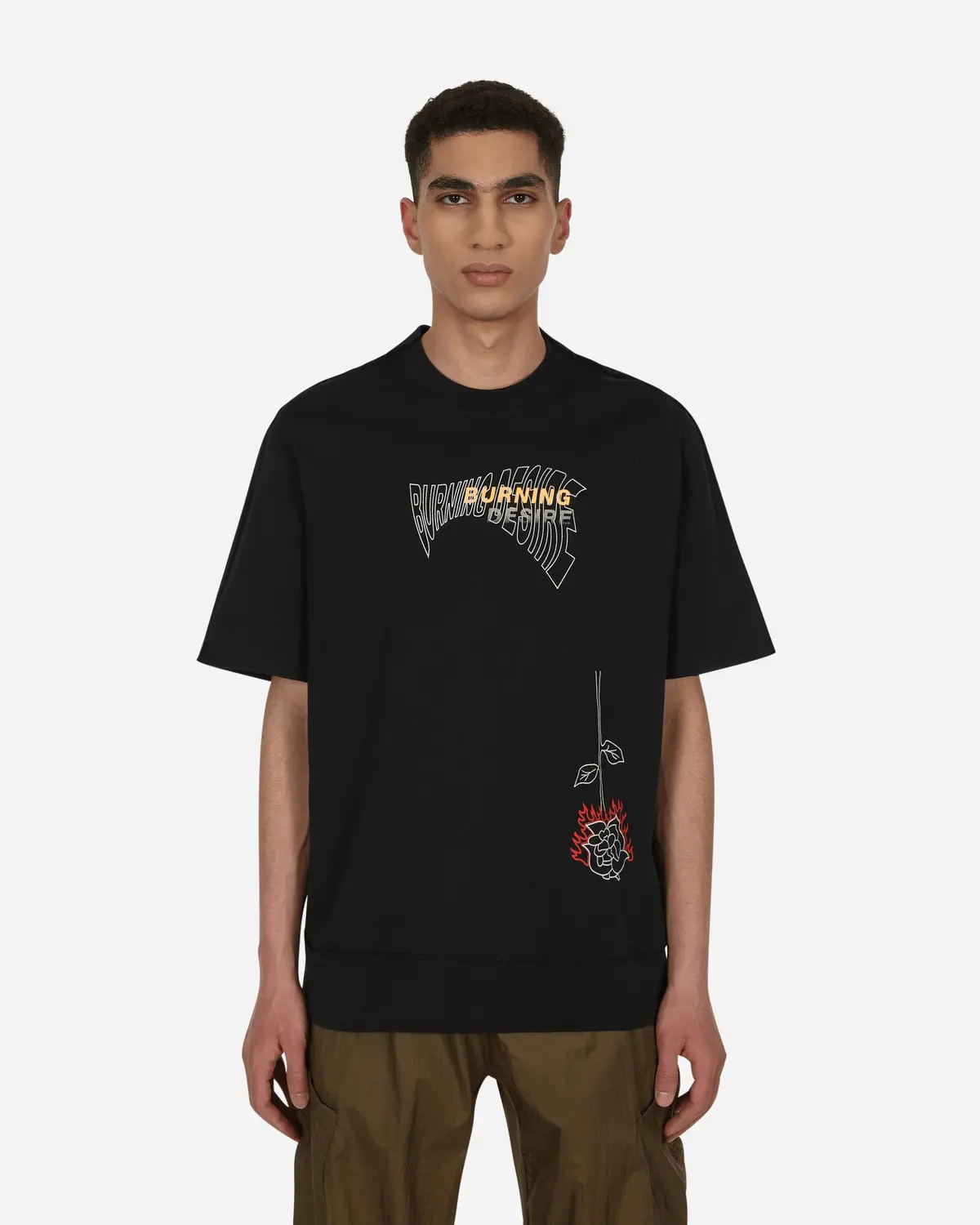 Slam Jam Renton T-Shirt Black 1
