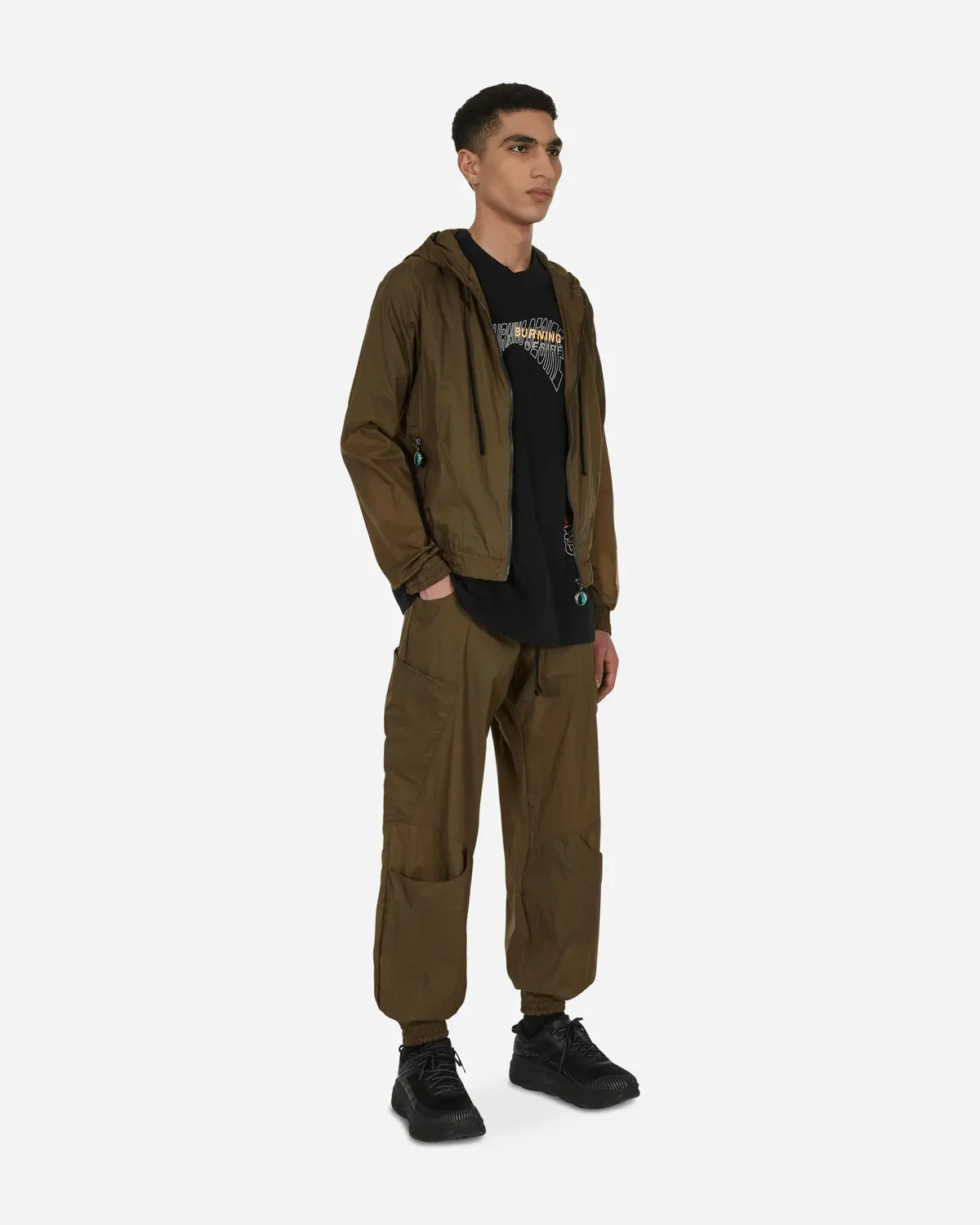Slam Jam Euphoria Tracksuit Pants Brown 4