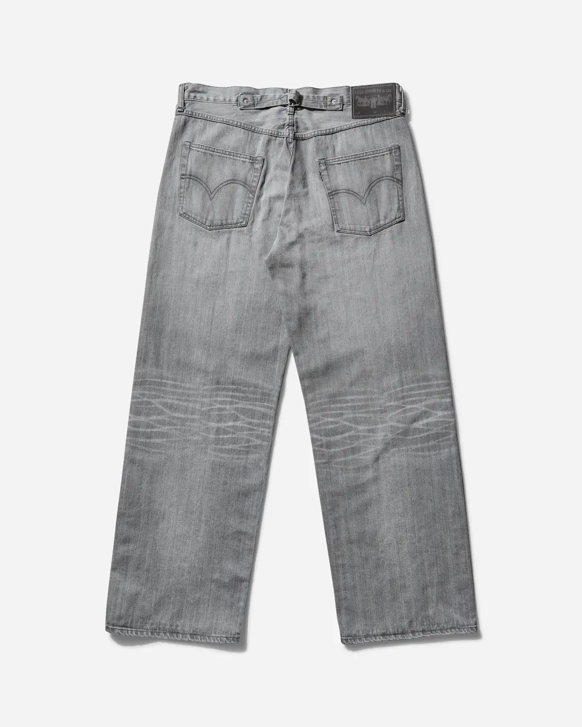 Men's Levi’S Selvedge Denim Pants Grey 2