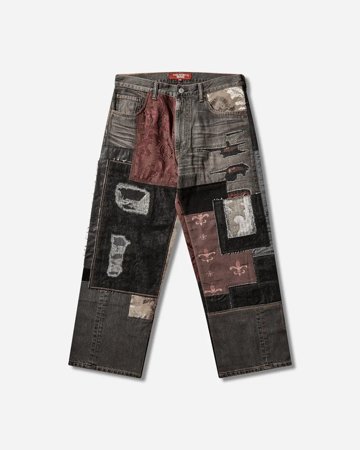Men's Levi’S Patchwork Denim Pants Black 1