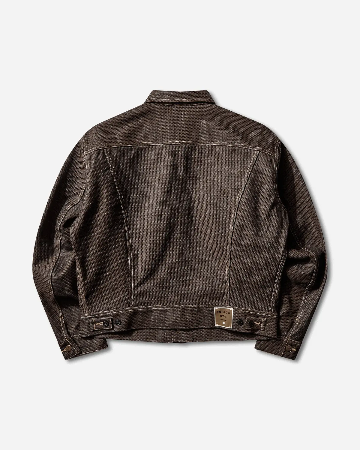 Men's Century Denim Westerner Regular Jacket Persimmon / Indigo 2