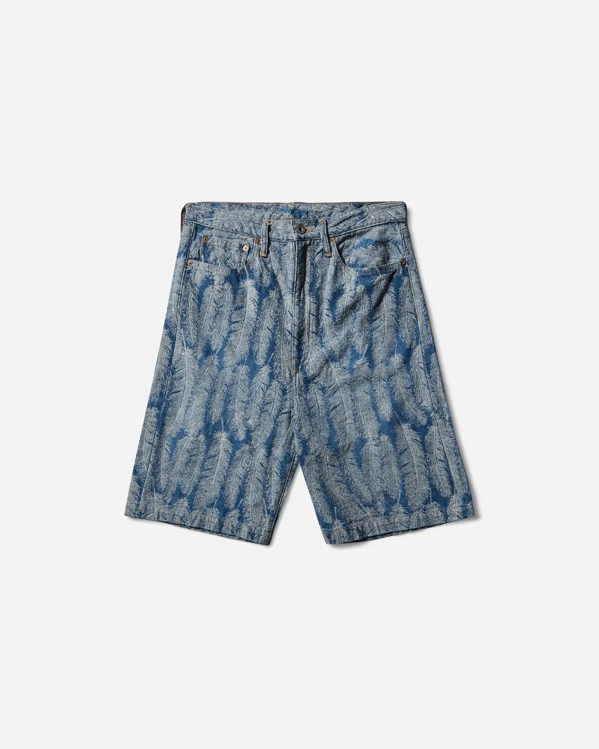Men's 12Oz Magpie Denim 5P Shorts Light Indigo 1