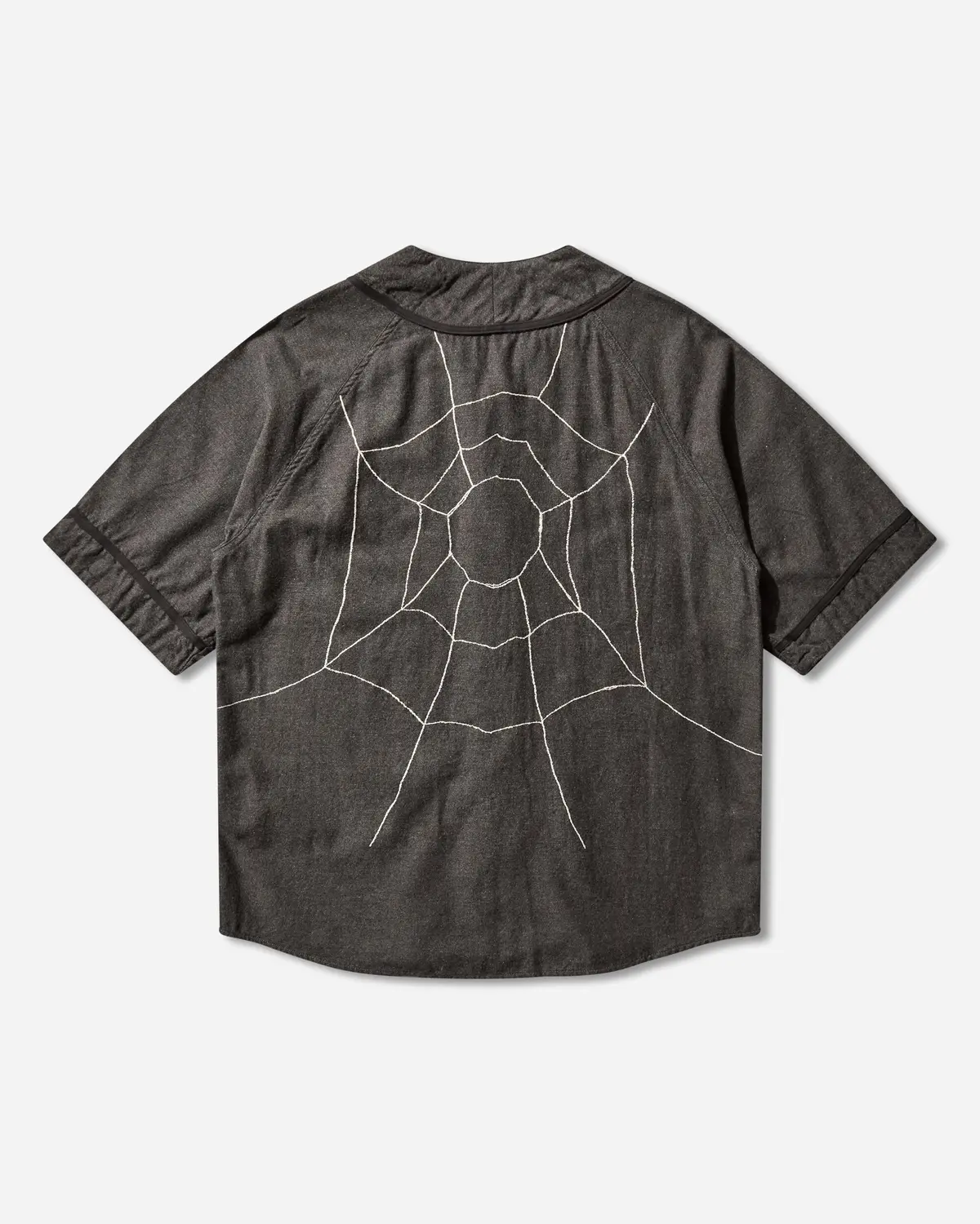 Men's Cotton Wool Great Kountry Baseball Shirt Dark Gray 2